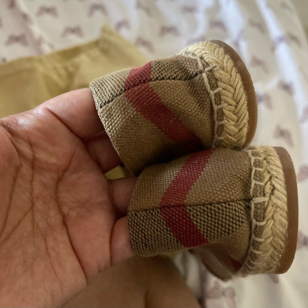 BURBERRY Hodgeson check canvas espadrilles - Picture 8 of 8